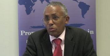 Minister of National Planning and Development of Somaliland, The Hon Dr Saad Ali Shire