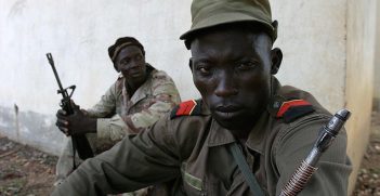 Rebel camp in the north-eastern Central African Republic. Image Credit: Flickr. Creative Commons. 