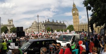 London march for Palestine, July 2014. Image credit: Flickr (Bjpcorp) Creative Commons. 