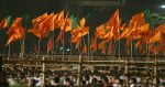 Party flags of Bharatiya Janta Party (BJP) and Shiv Sena. Flickr (Al Jazeera English) Creative Commons. 