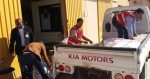 Benghazi, Libya. ICRC and Libyan Red Crescent staff deliver medical supplies to Benghazi Medical Centre. ICRC / E. Fares 