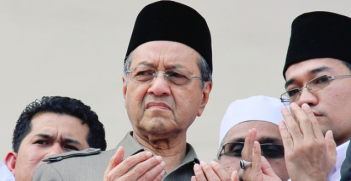 Former Malaysian Prime Minister Dr. Mahathir Mohamad. Photo credit: Flickr (M Afif) Creative Commons.