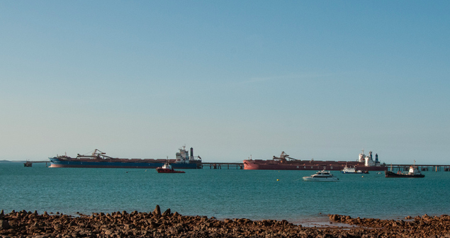 Iron Ore Shipping. Photo credit: Flickr (Graeme Churchard) Creative Commons