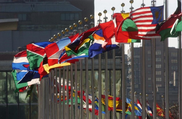 Flags of member nations