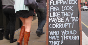 Sepp Blatter and FIFAs corruption. Photo Credit: Flickr (Duncan C) Creative Commons