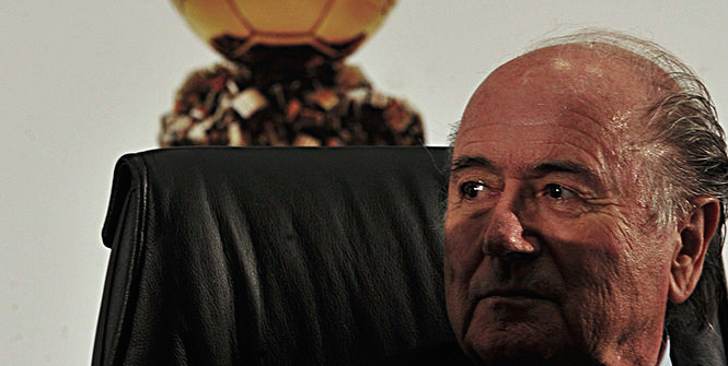 Sepp Blatter Plays Politics in the Shadows. Photo Credit: Wikimedia Commons (Marcello Cassar Jr./ABr) Creative Commons