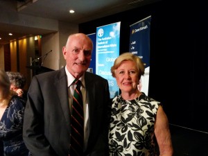 Prof Gillian Triggs and Richard Broinowski