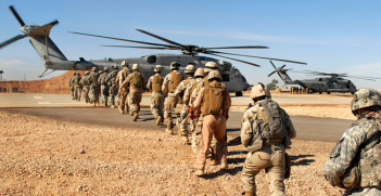 A joint US–Iraqi Army training exercise near Ramadi in November 2009. The Islamic State of Iraq had declared the city to be its capital.  Photo Credit: Flickr (The U.S. Army) Creative Commons