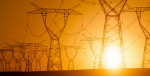 A network of electricity pylons north of Turpan in central Xinjiang as seen along the Lanzhou-Xinjiang Railway. Photo Source: hugociss (Flickr) Creative Commons