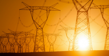 A network of electricity pylons north of Turpan in central Xinjiang as seen along the Lanzhou-Xinjiang Railway. Photo Source: hugociss (Flickr) Creative Commons