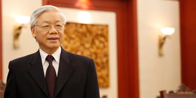 Party General Secretary of Vietnam, Nguyen Phu Trong. Photo Source: World Bank Photo Collection (Flickr). Creative Commons.