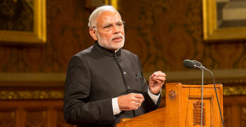 The Prime Minister of India visits UK Parliament. Photo Source: UK Parliament (Flickr). Creative Commons.