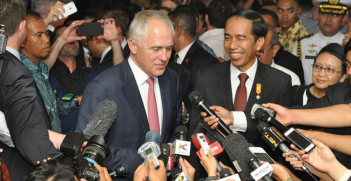 Prime Minister Malcolm Turnbull visits Jakarta. Photo Source: Australian Embassy Jakarta (Flickr). Creative Commons.