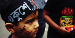 A child celebrating 40 years of Bangladeshi independence. Photo source: Shumona Sharna (Flickr). Creative Commons.