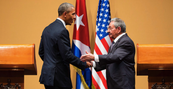 President Obama and President Raúl Castro of Cuba at their joint press conference in Havana, Cuba, Cuba, March 21, 2016. Photo source: IIP Photo Archive (Flickr). Creative Commons. 