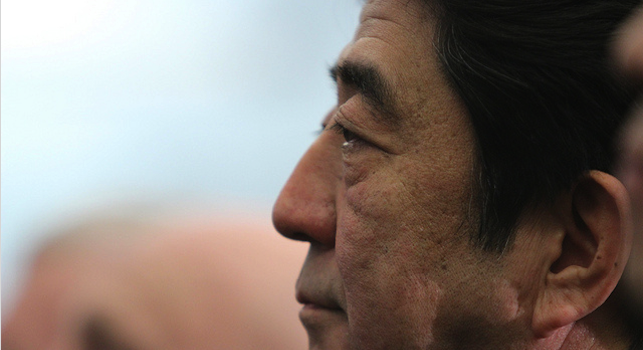 Japanese Prime Minister Shinzo Abe. Photo source: Day Donaldson (Flickr). Creative Commons. 