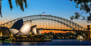 View of Sydney Harbour. Photo source: Christophe Robert Hervouët (Flickr). Creative Commons. 