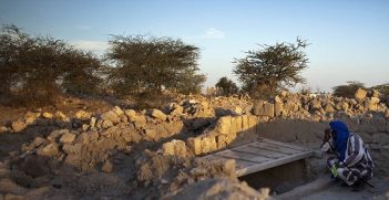 Destroyed mausoleum in Timbuktu, Mali.
Photo credit: Mission de l'ONU au Mali - UN Mission in Mali (Flickr) Creative Commons 