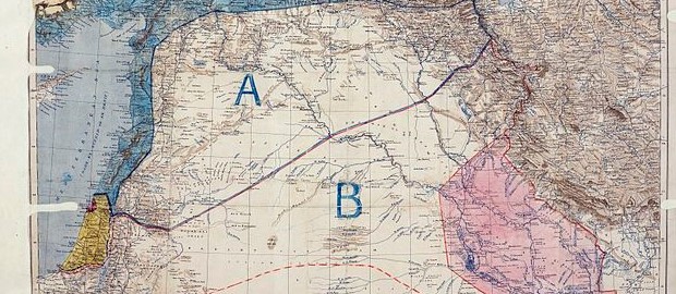 Sykes-Picot Agreement Map
Photo Credit: Isriya Paireepairit Creative Commons (Flickr)