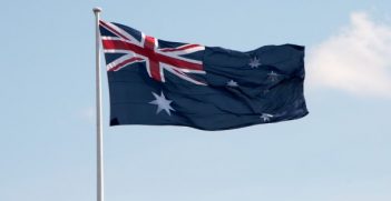 Australian Flag. Photo credit: Christian Haugen (Flickr) Creative Commons