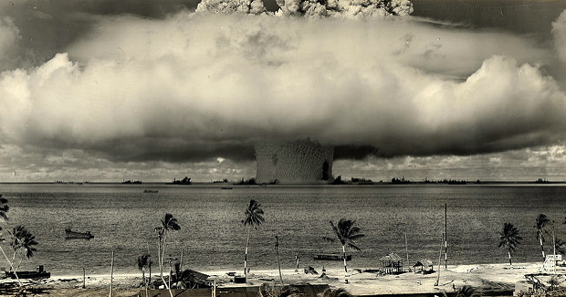 Bikini_atoll. Photo credit: James Vaughan (Flickr) Creative Commons 