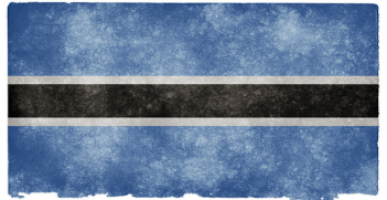 Botswana_flag. Photo Credit: Nicolas Raymond (flickr) Creative Commons