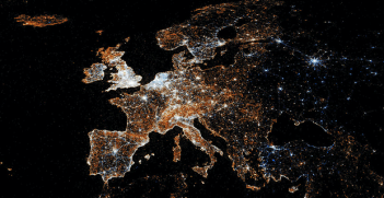 Europe_Map. Photo Credit: Eric Fischer (Flickr) Creative Commons