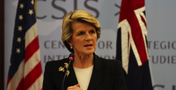 Julie Bishop Photo Credit: Southeast Asia Project (Flickr) Creative Commons