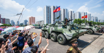 DPRK Parade Photo Credit: Uri Tours (Flickr) Creative Commons