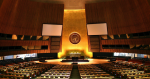 Empty UN General Assembly Building Photo Credit: Patrick Gruban (Wikimedia Commons) Creative Commons