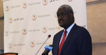 Incoming Chairperson of the AU Commission, Hon. Moussa Faki Mahamat of Chad Photo Credit: African Union Commission (Social Media)
