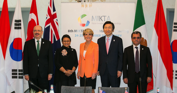 MIKTA Meeting Photo Credit: DFAT/Will Perez Ronderos (Wikimedia Commons) Creative Commons