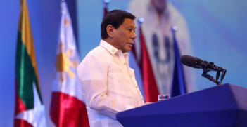 Philippines President Rodrigo Duterte at the 30th ASEAN Summit. Photo from ASEAN official Twitter account.