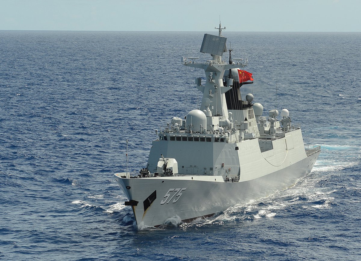 Chinese frigate Yueyang (FF 575) during Rim of the Pacific (RIMPAC) Exercise 2014; US Department of Defense