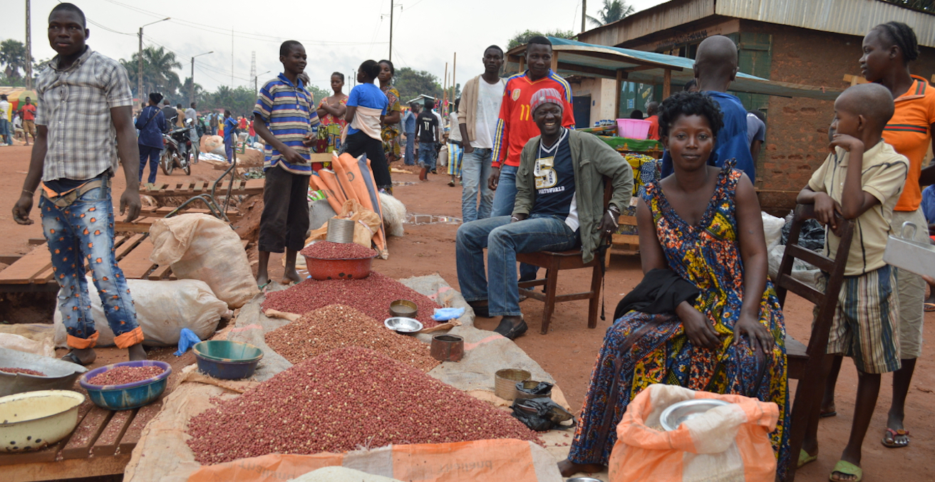 Chantal, a market seller in Bangui, Central African Republic / Photo: Oxfam