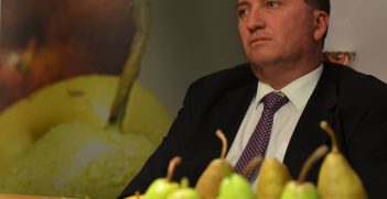 Australian Deputy Prime Minister Barnaby Joyce