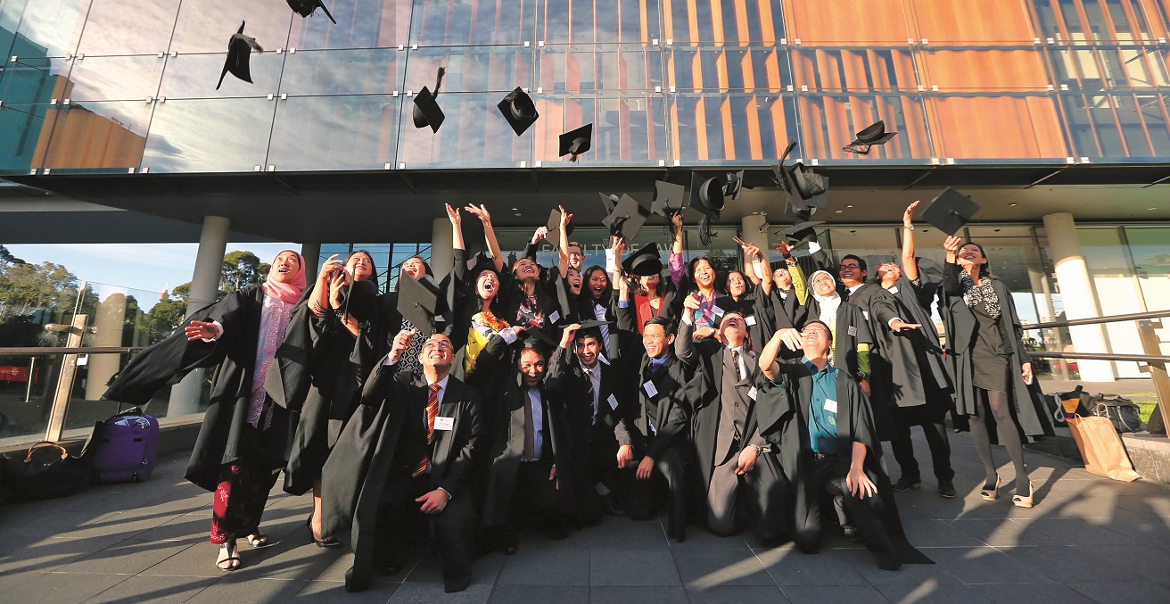 Farewell ceremony at the University of Sydney, Australia, picture taken by DFAT