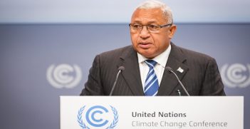 H.E. Mr. Frank Bainimarama, Prime Minister of the Republic of Fiji and COP 23 President Designate