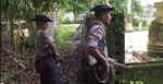 Members of the Myanmar Police Force patrolling in Maungdaw in September 2017 (credit: Wikipedia Commons)