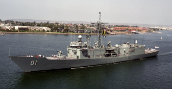 HMAS Adelaide. Source: US National Archives. 