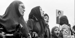 Iranian women protest during the 1979 revolution. Source: Wikimedia