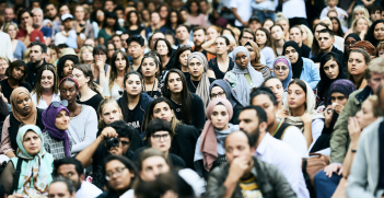 A vigil for the victims of the Christchurch terror attacks in Melbourne on 18 March 2019. Photo: Julian Meehan, https://bit.ly/2CKyjW7