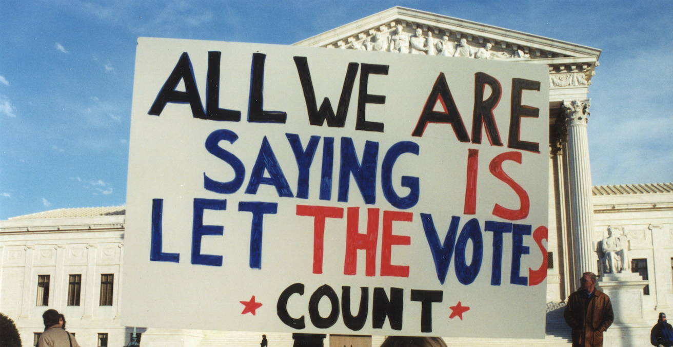 Protestors against including a question on citizenship in the once-a-decade US Census received a relieving result in 2000 (pictured), however two decades later the Supreme Court will likely include the question — which will likely discourage participation rates. Source: Wikimedia commons http://bit.ly/2VF7NEj