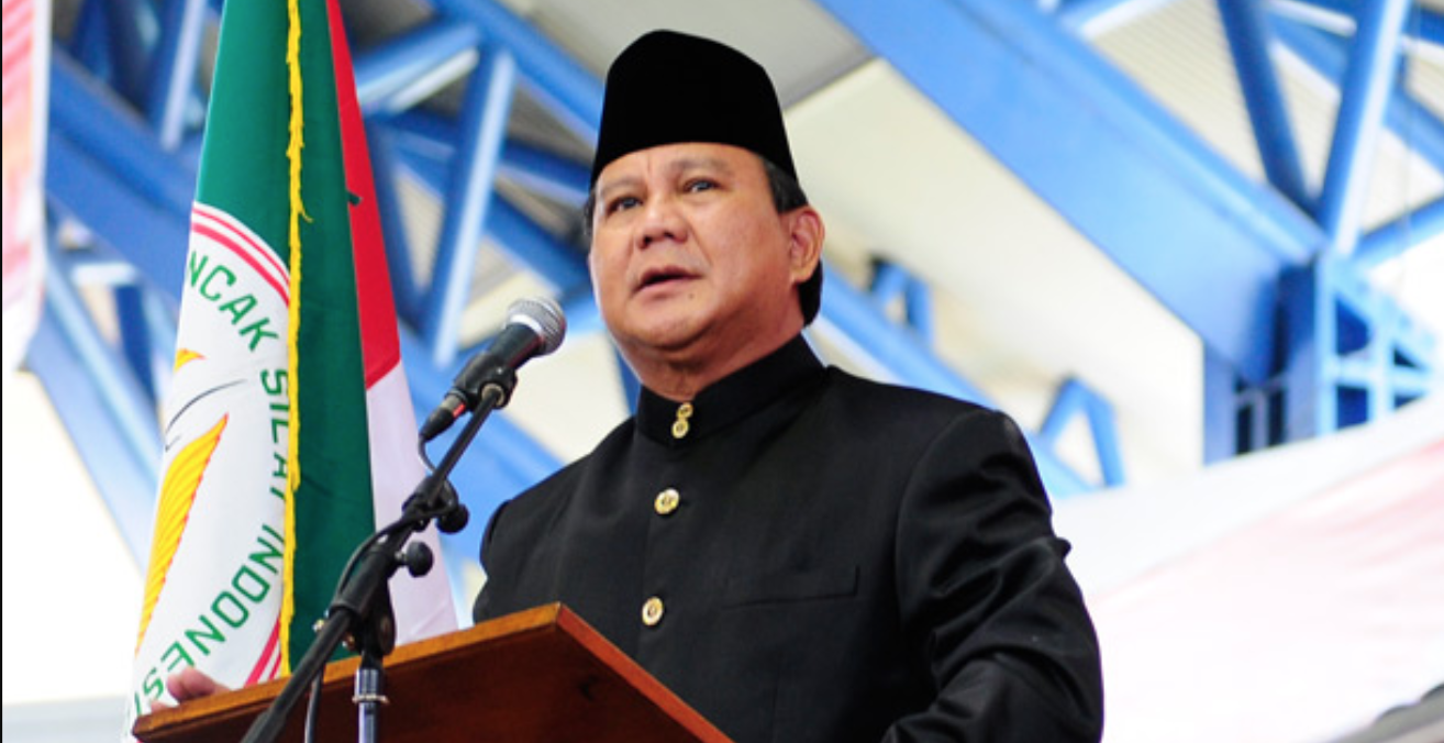 Prabowo Subianto. Source: Wikimedia Commons http://bit.ly/2MuWS0L