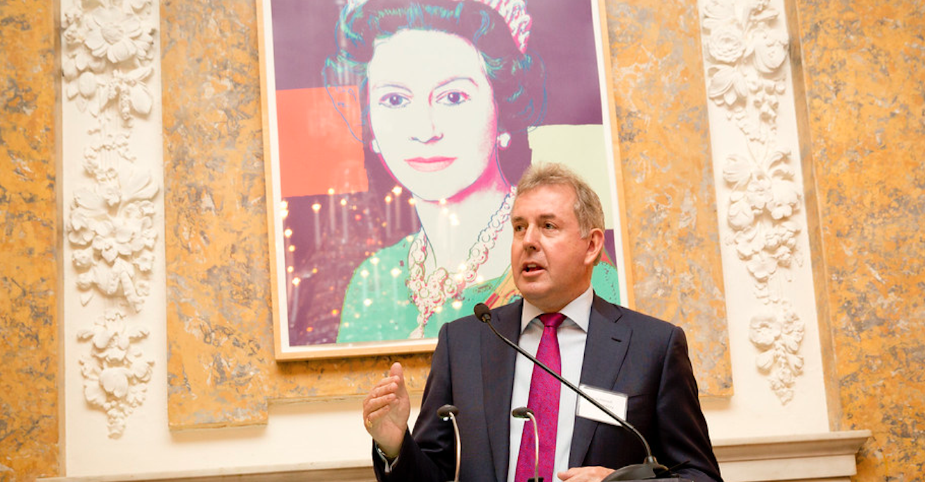 UK ambassador Sir Kim Darroch. Source: Flickr, UKTI http://bit.ly/2HVunos