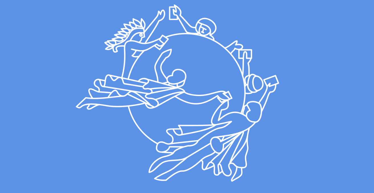 The flag of the Universal Postal Union. Wikimedia Commons