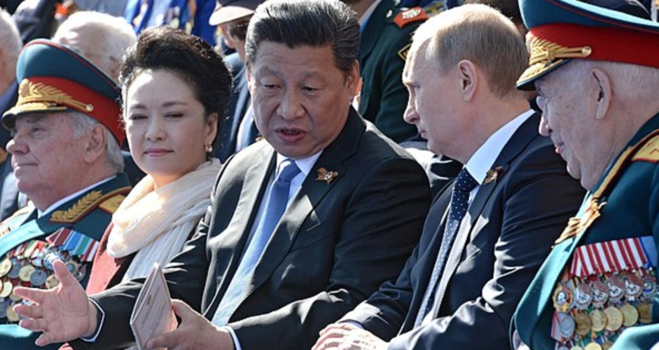 Xi Jinping and Vladimir Putin. Source: Wikimedia Commons http://bit.ly/2yr1awj