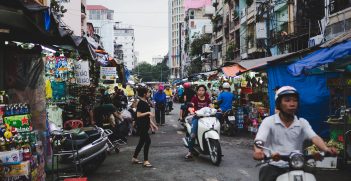 Street in Ho Chi Minh City. Photo by Adam Hinett, Flickr.