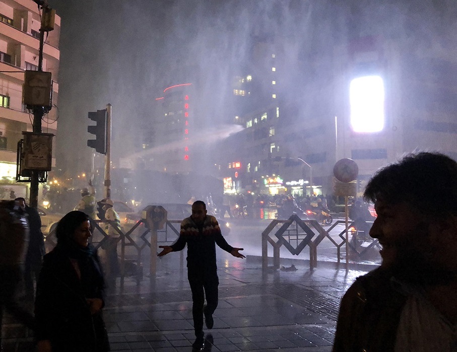 Protests In Tehran. Photo by Fars News. Source: https://bit.ly/2rZcb7S