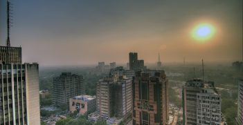 Smog In The Skies Of Delhi, India. Photo by Ville Miettinen. Source: https://bit.ly/337cB8Y